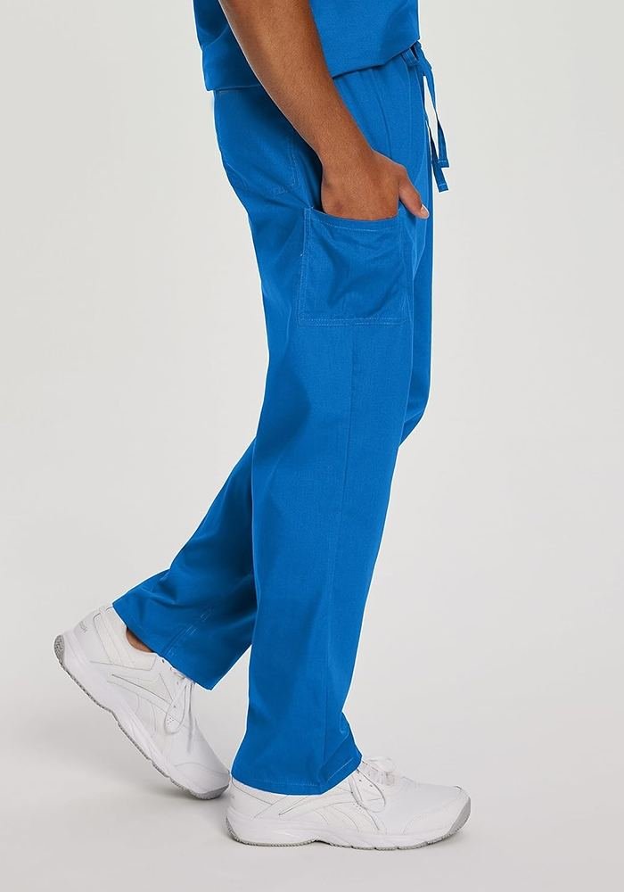 Men's Ceil Blue Scrub Pants in Ceil Blue - Athleisure medical scrubs wholesale OEM