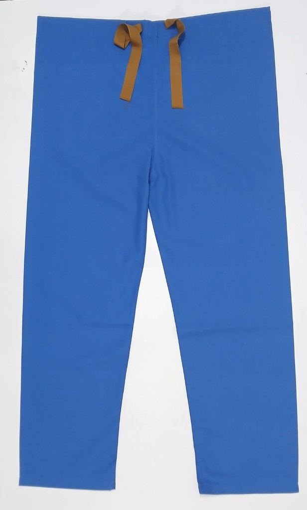 Men's Ceil Blue Woven Scrub Pants in Ceil Blue - Athleisure medical scrubs wholesale OEM