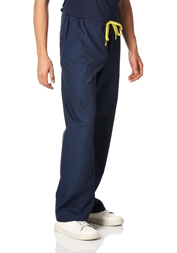 Men's Navy Classic Scrub Pants in Navy - Athleisure medical scrubs wholesale OEM