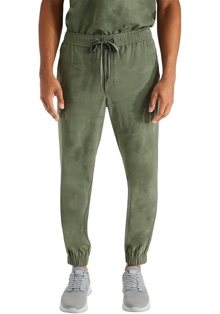 Men's Sage Cargo Scrub Pants in Sage - Athleisure medical scrubs wholesale OEM