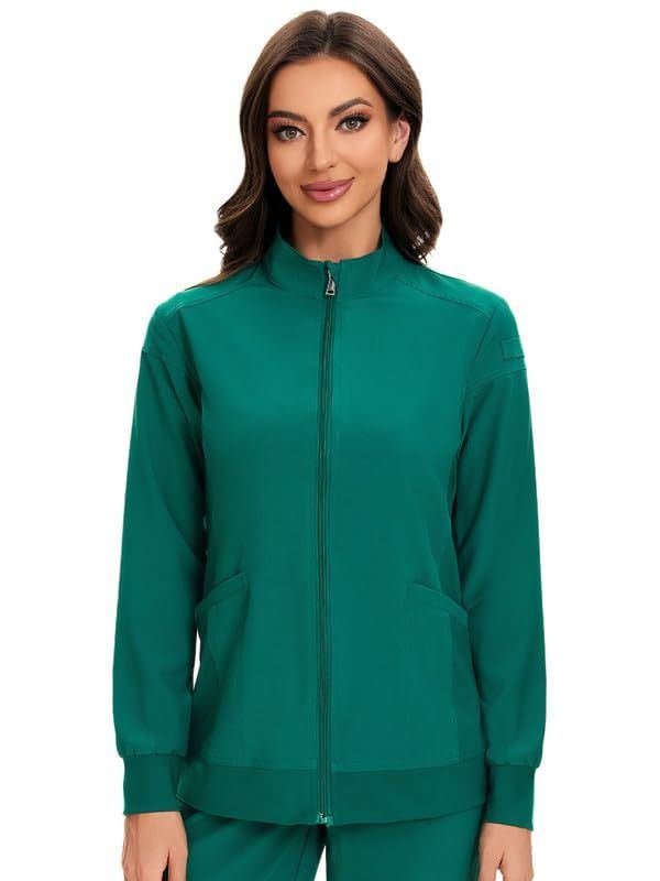 Women's Scrub jackets private label medical scrubs