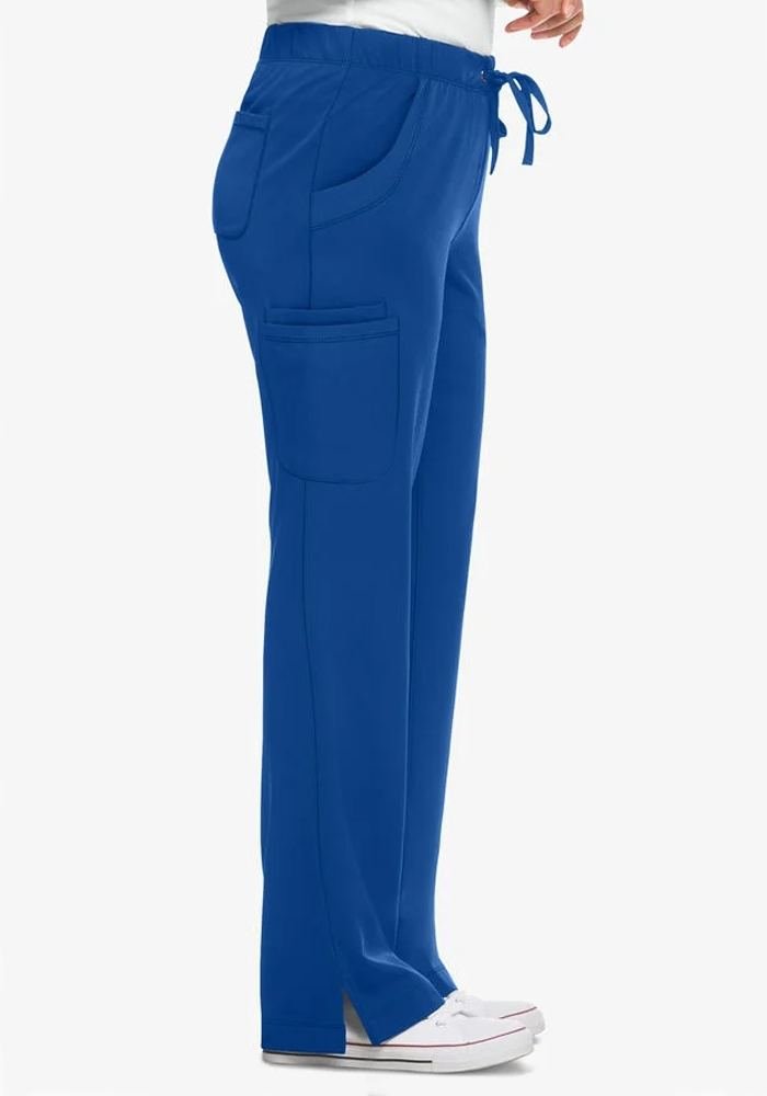 Women's Royal Blue Cargo Scrub Pants in Royal Blue — Premium FIONx stretch fabric private label scrubs