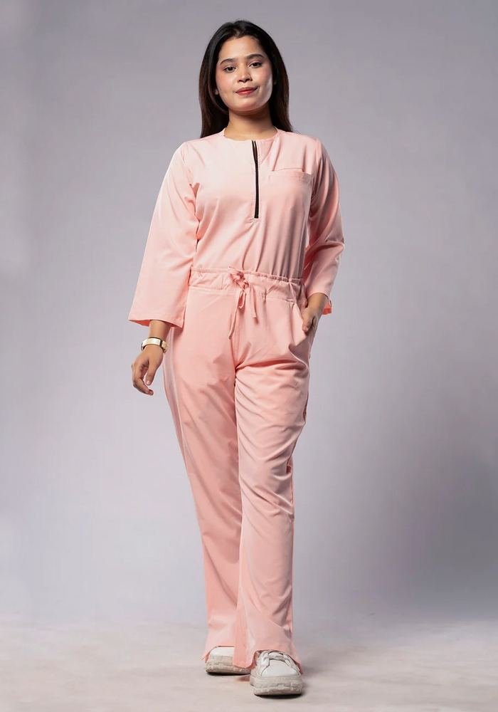 Women's Ceil Blue Scrub Suit in Ceil Blue — Premium FIONx stretch fabric private label scrubs