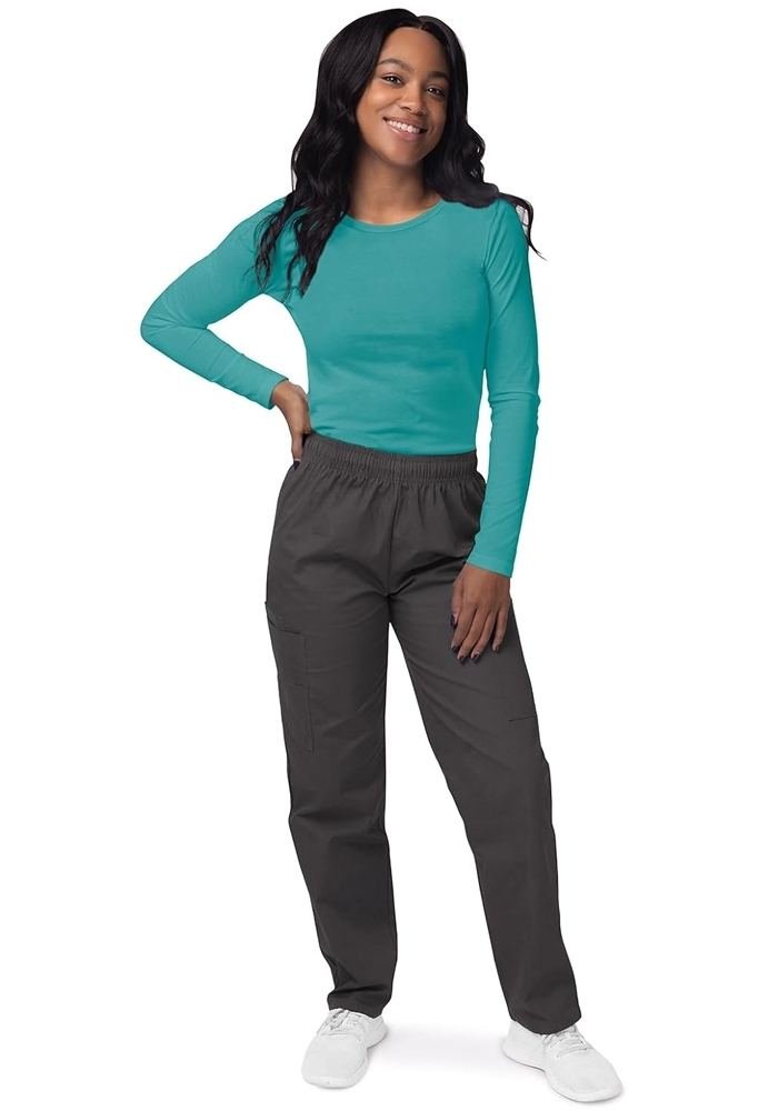 Women's Rose Scrub Suit in Rose — Premium FIONx stretch fabric private label scrubs